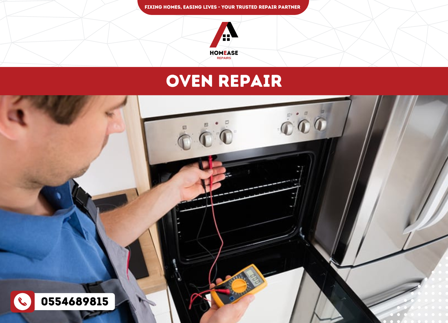 Oven repair