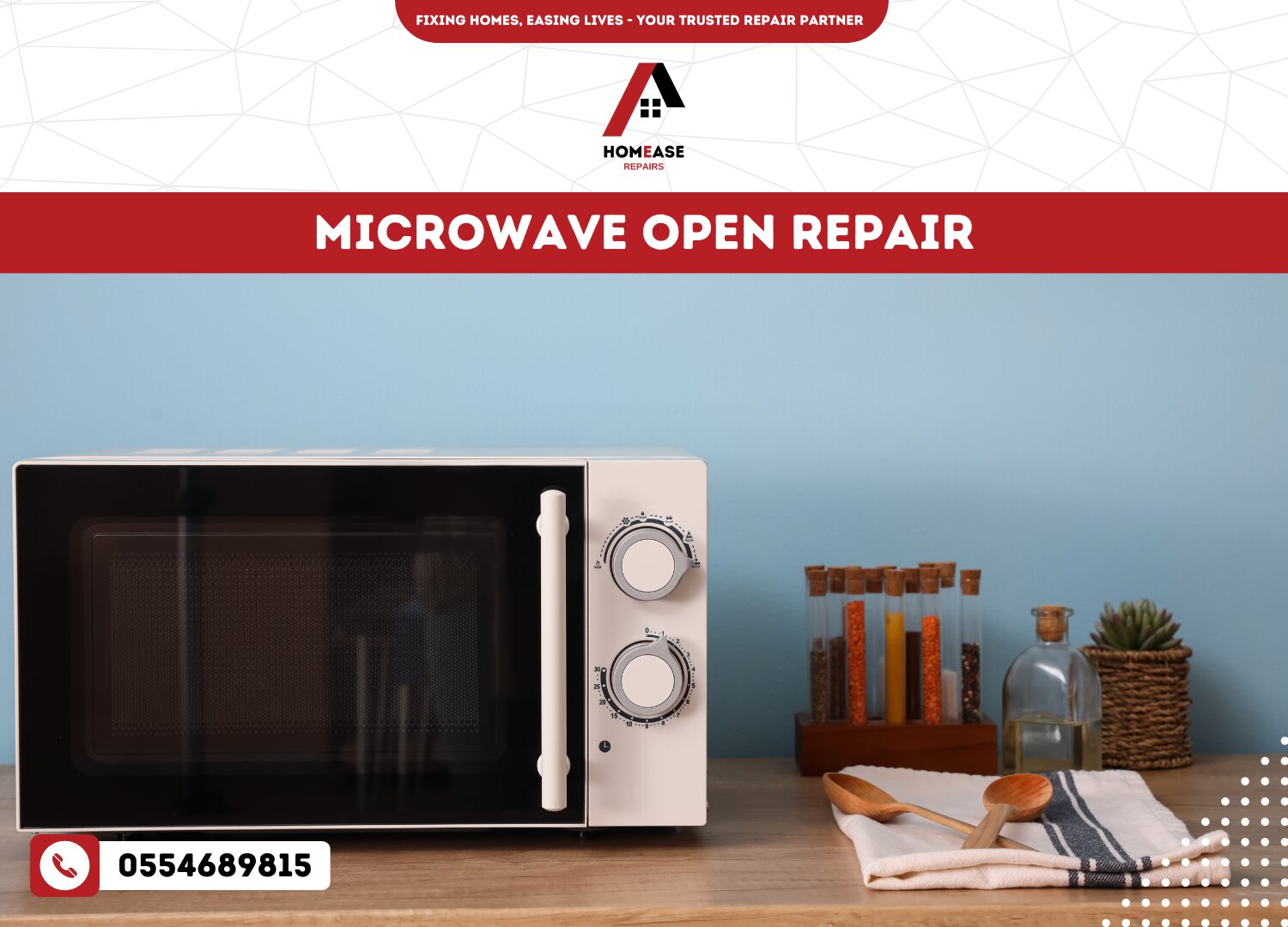 Microwave Open Repair