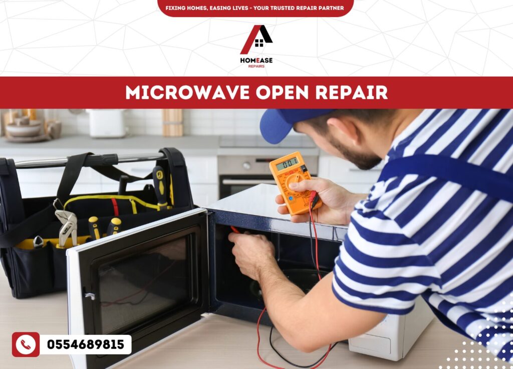 Microwave Open Repair