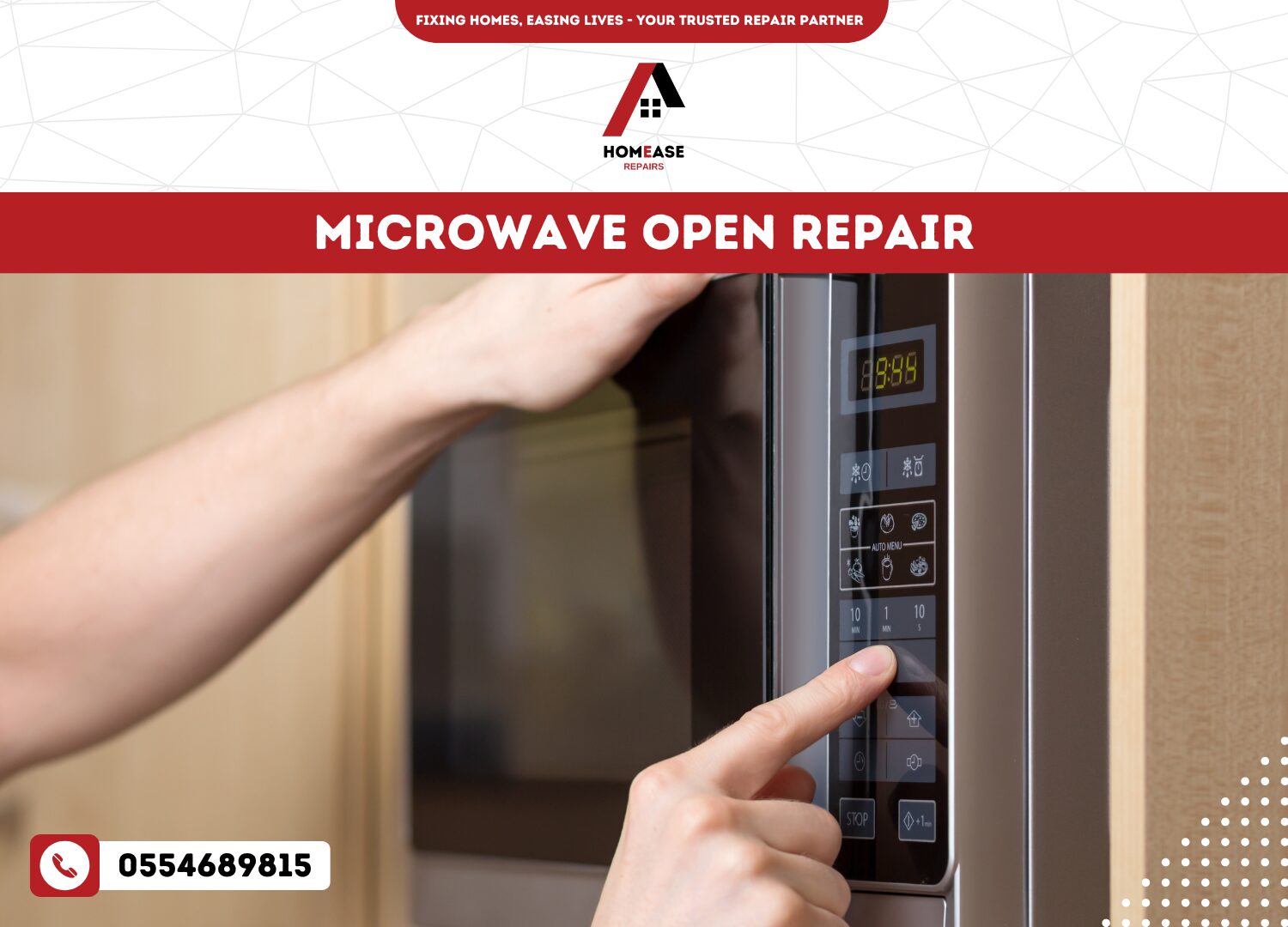 Microwave Open Repair