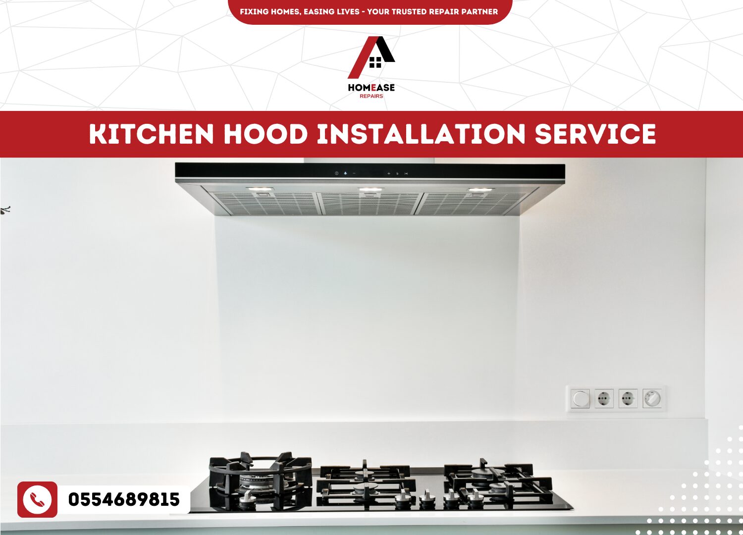 Kitchen hood Installation Service