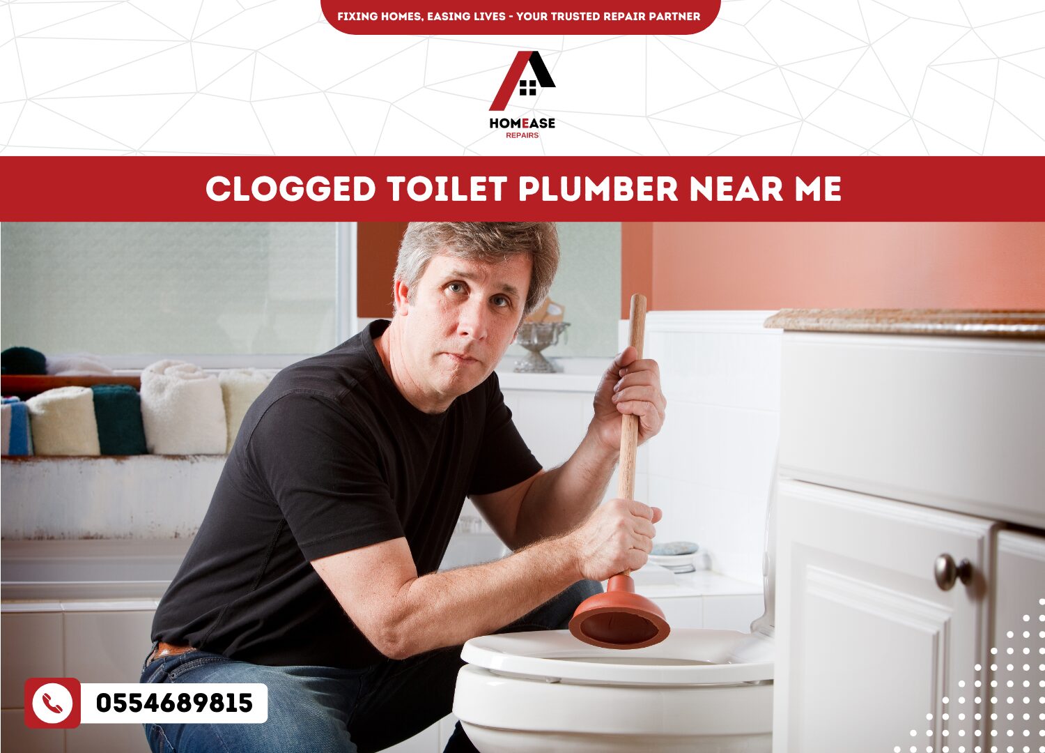 Clogged Toilet Plumber Near Me