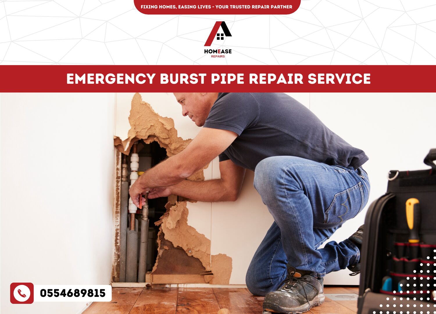 Emergency Burst Pipe Repair Service