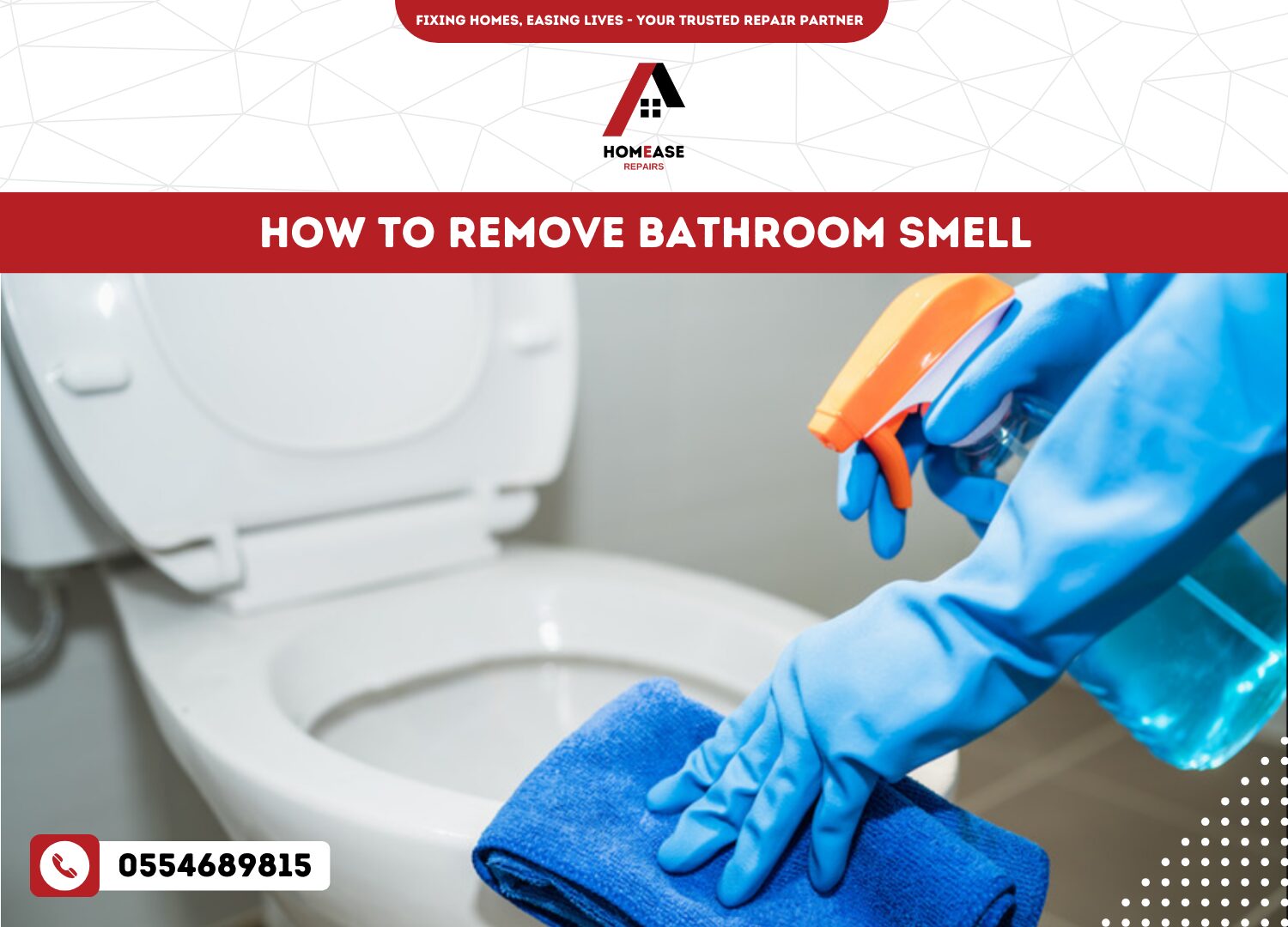 How to Remove Bathroom Smell