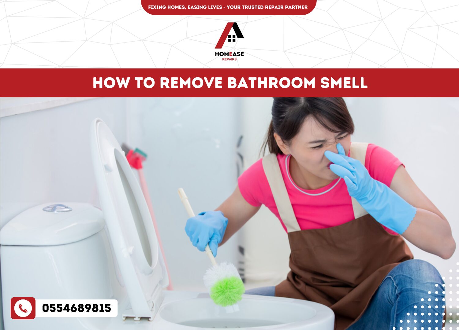 How to Remove Bathroom Smell