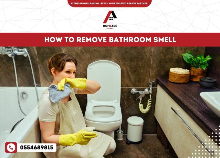 How to Remove Bathroom Smell