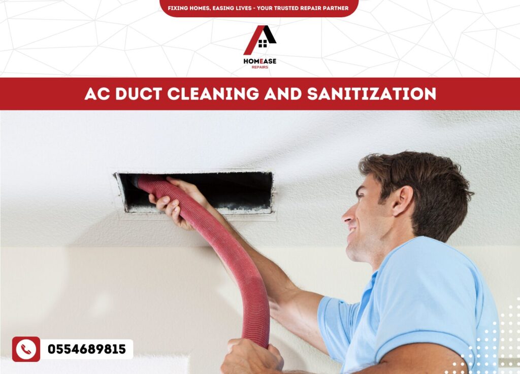 AC Duct Cleaning and Sanitization