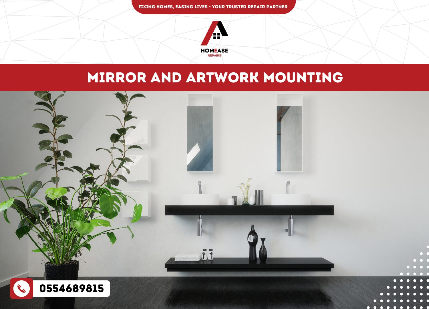 Mirror and Artwork Mounting