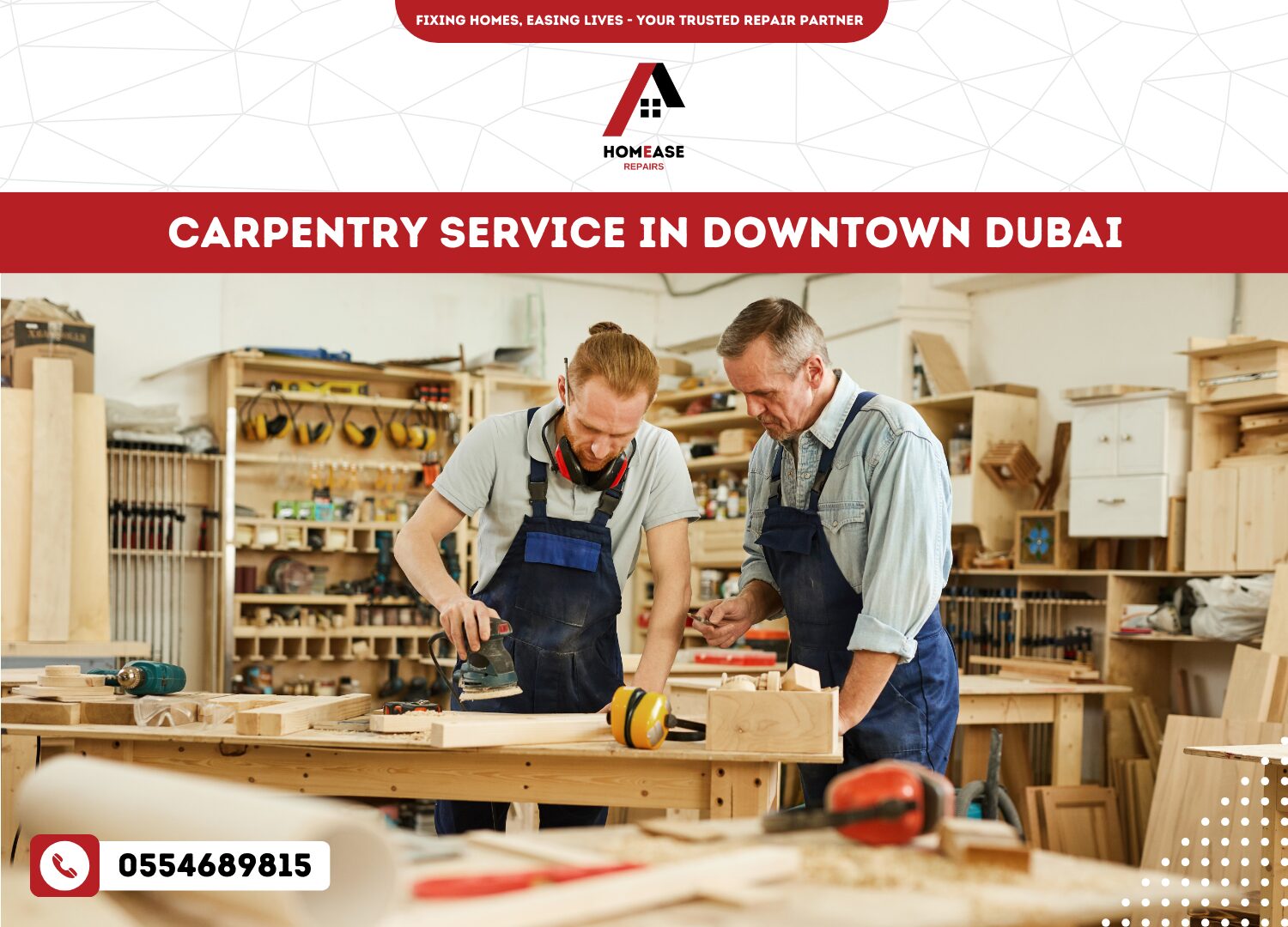 Carpentry Service in Downtown Dubai