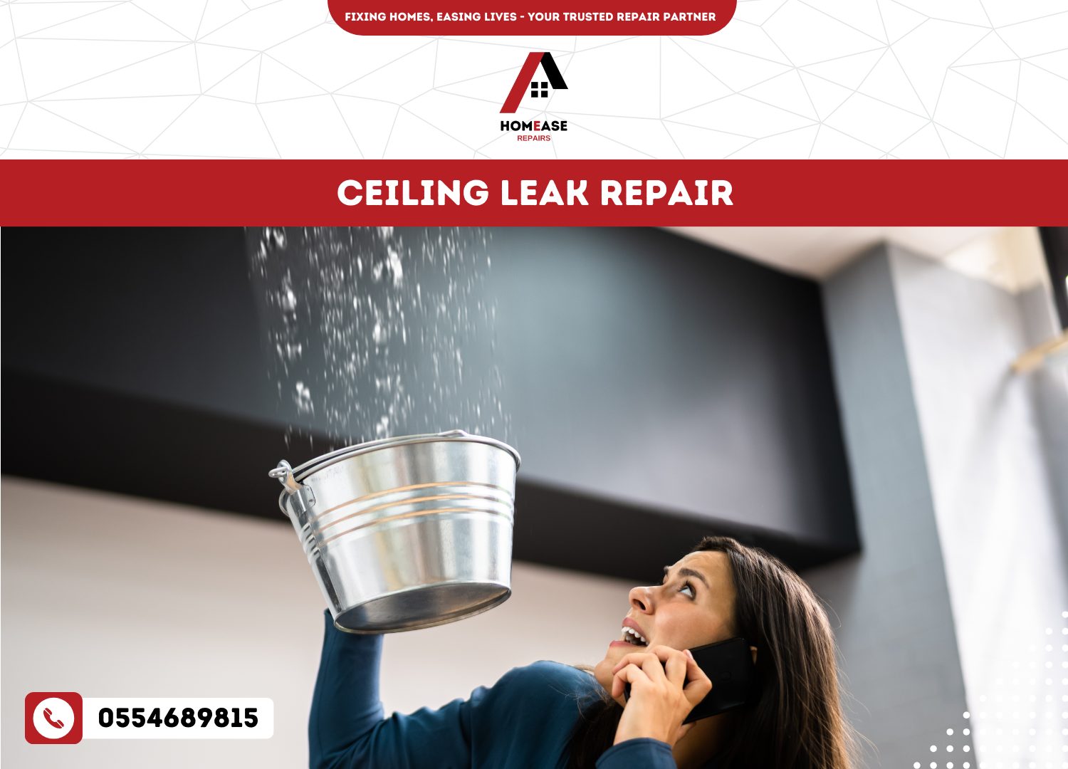 Ceiling Leak Repair