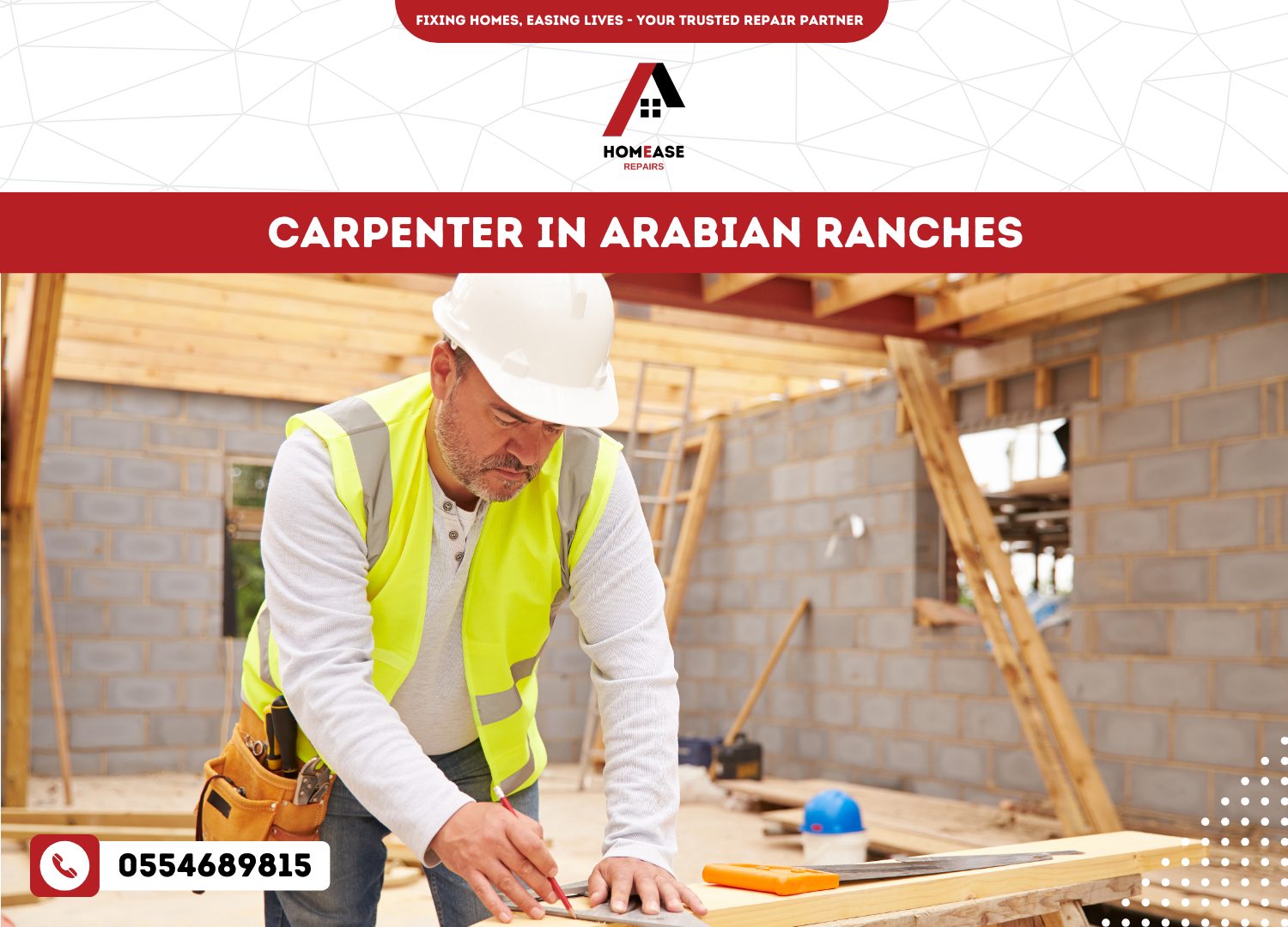 Carpenter in Arabian Ranches
