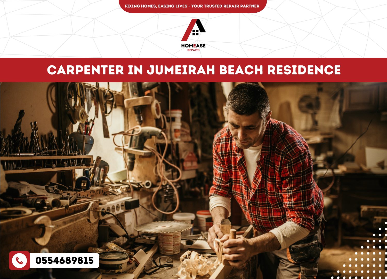 Carpenter in Jumeirah Beach Residence