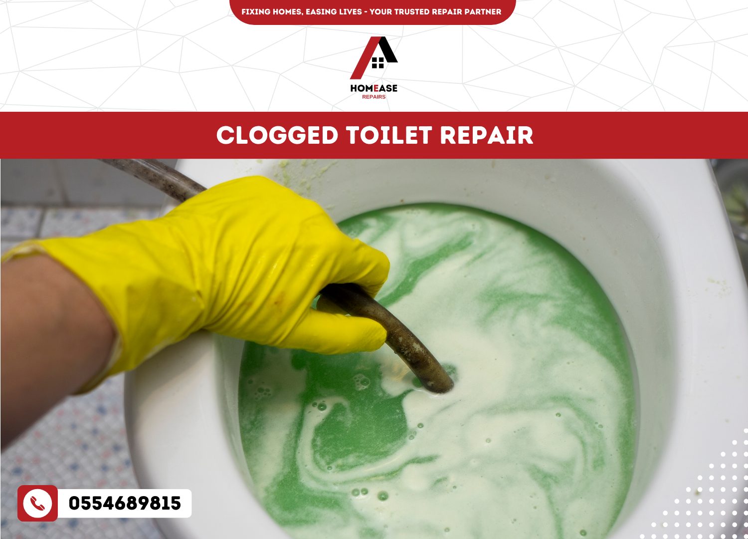 Clogged Toilet Repair