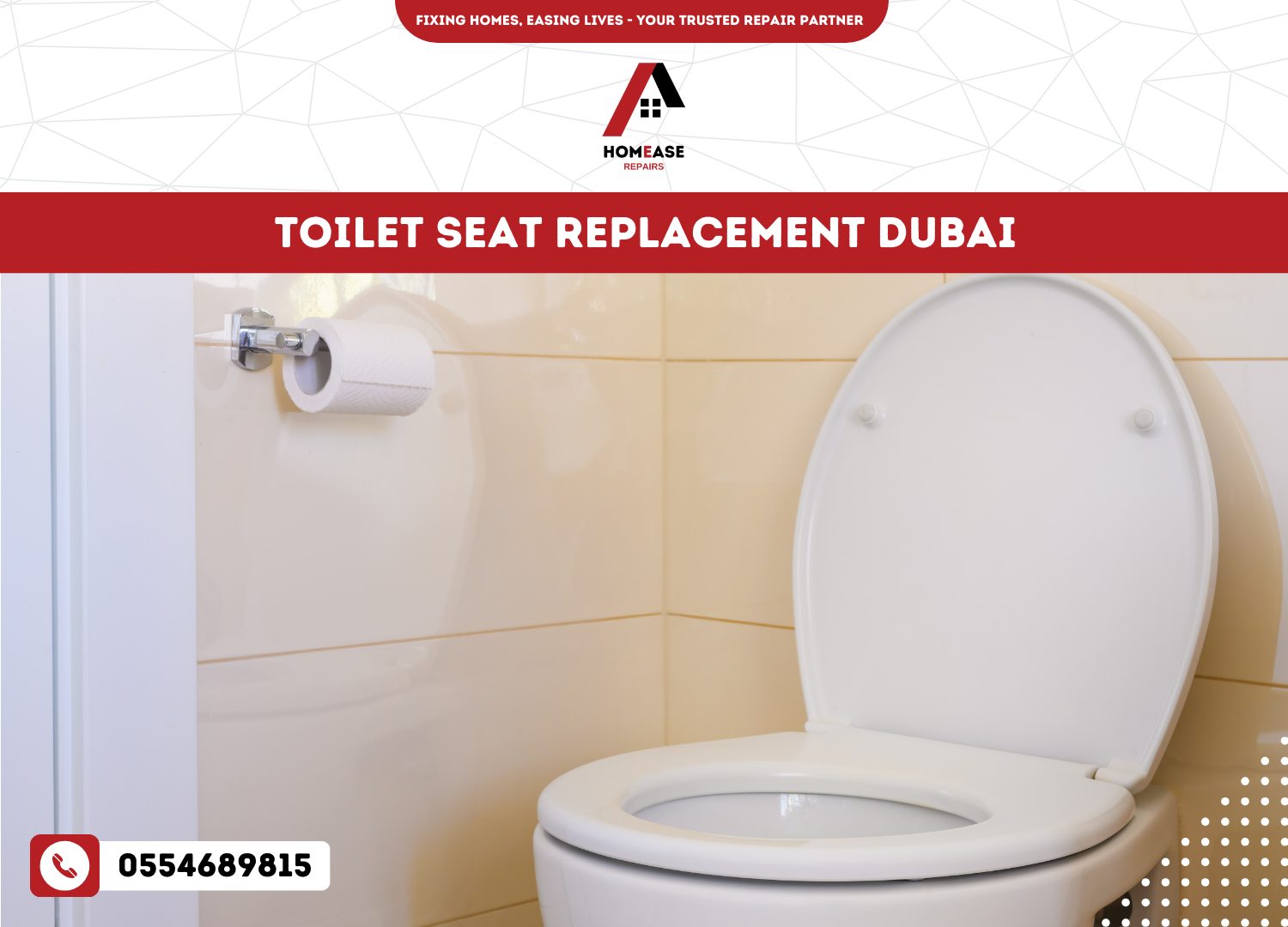 Toilet Seat Replacement Dubai