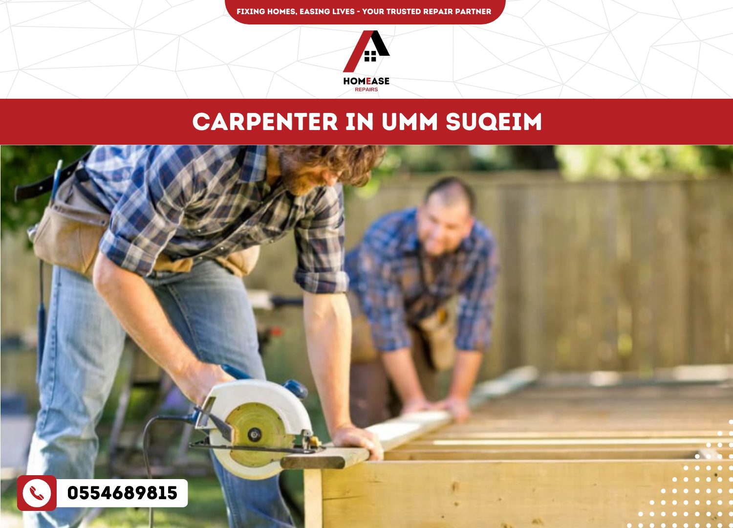Carpenter in Umm Suqeim