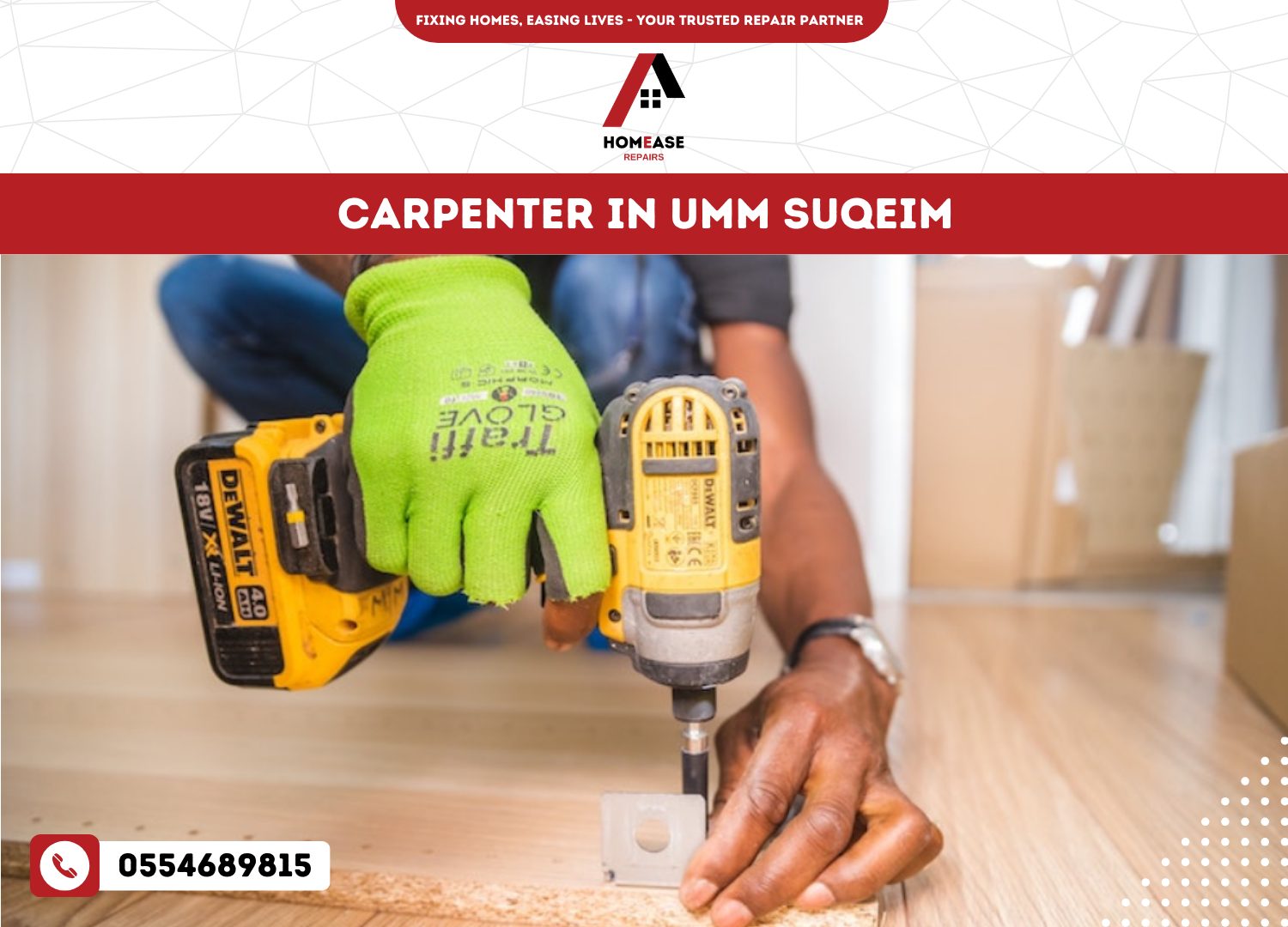 Carpenter in Umm Suqeim