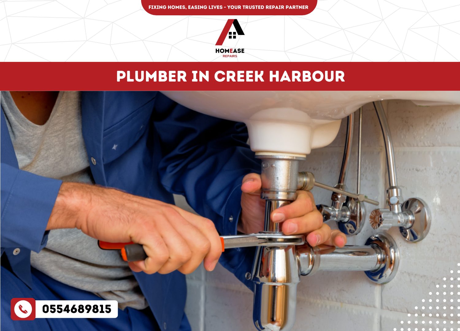 Plumber in Creek Harbour