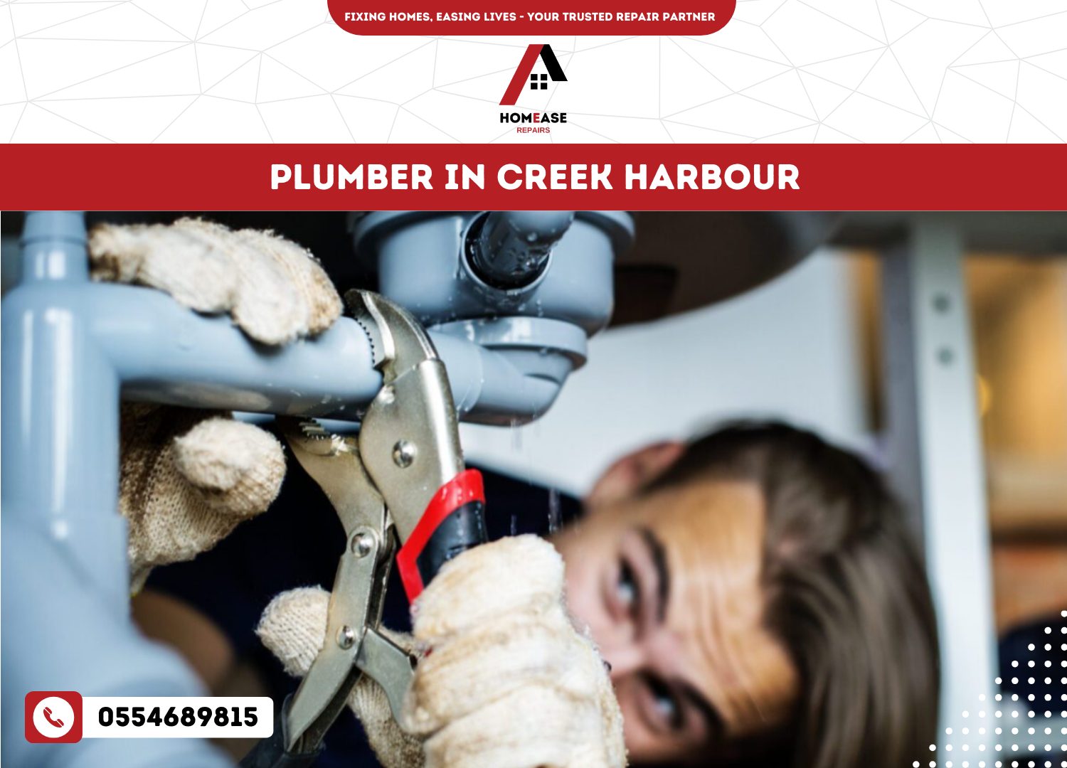 Plumber in Creek Harbour