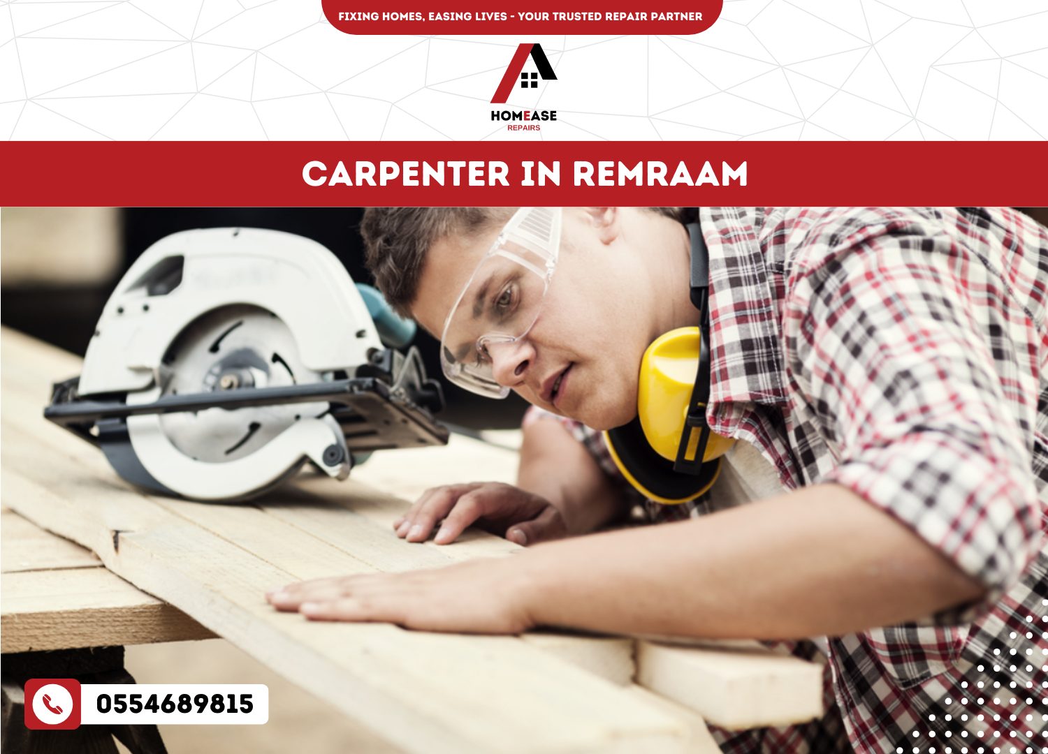 Carpenter in Remraam