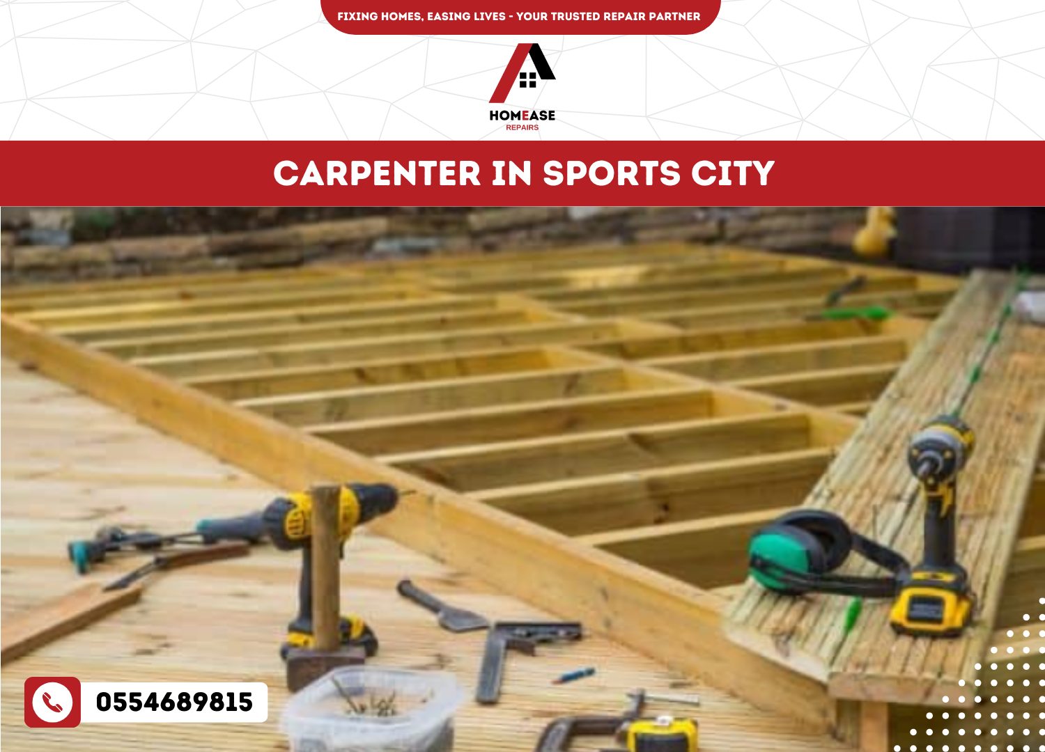 Carpenter in Sports City