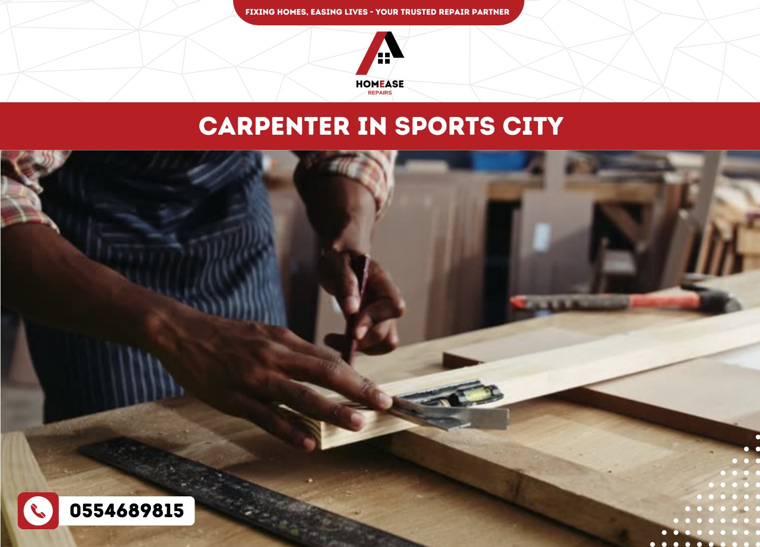 Carpenter in Sports City