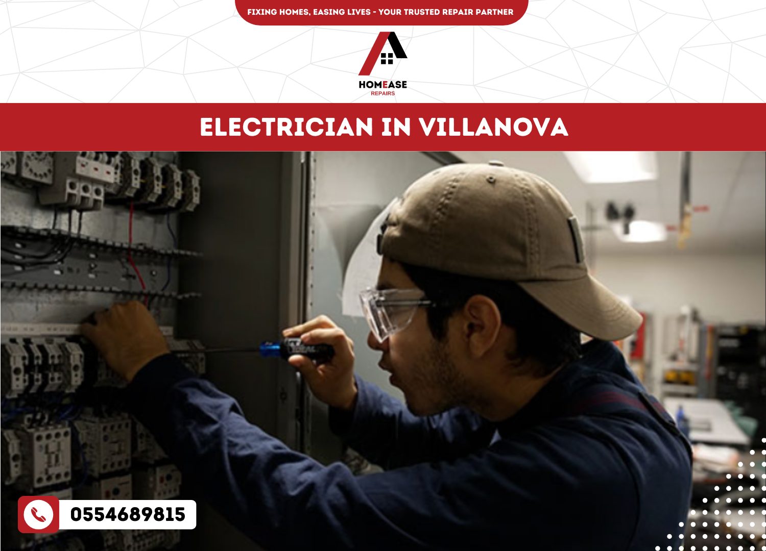 Electrician in Villanova