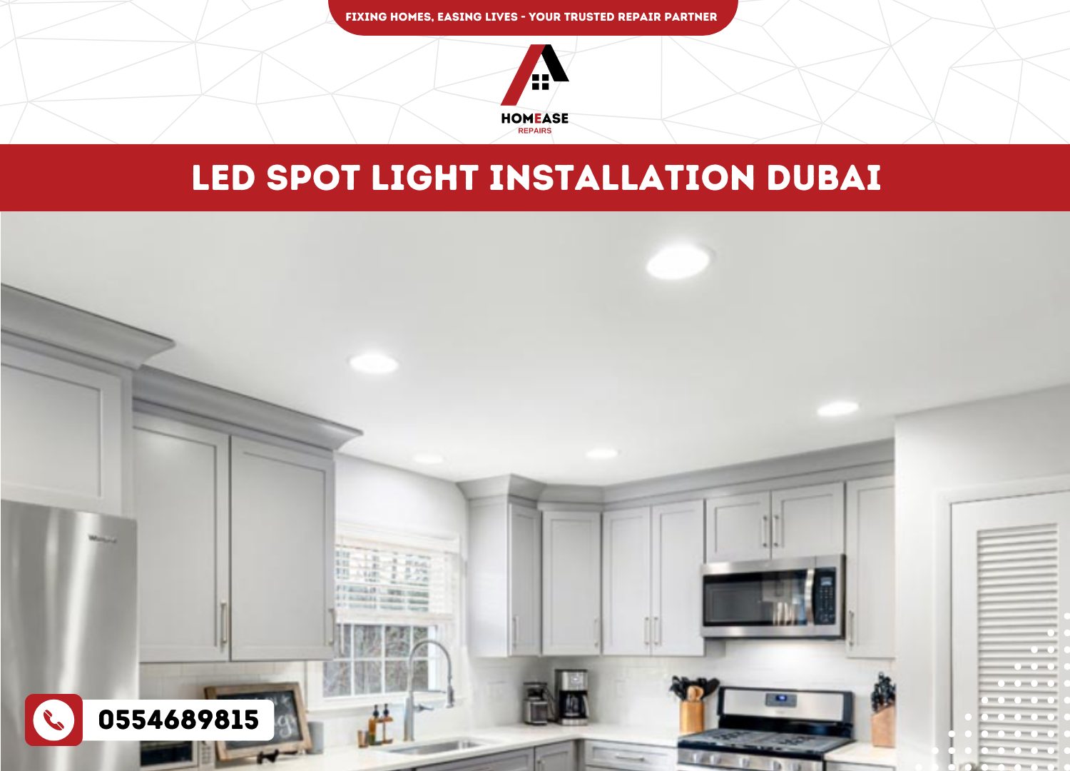 LED Spot Light Installation Dubai 