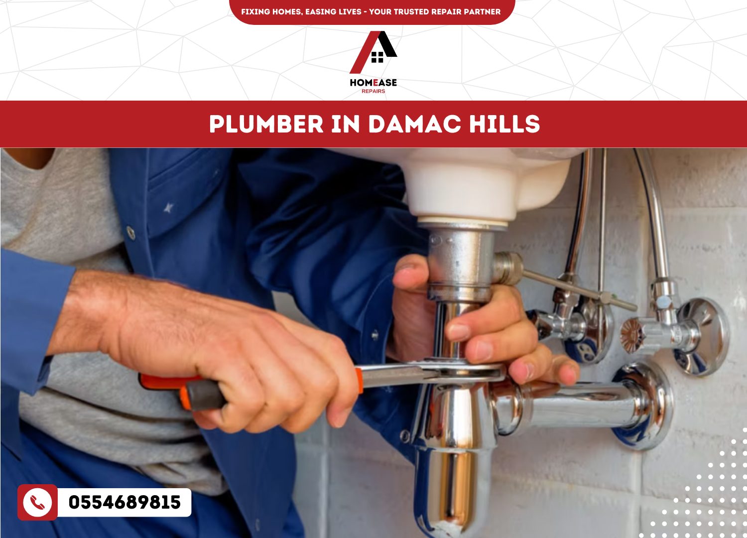 Plumber in Damac Hills