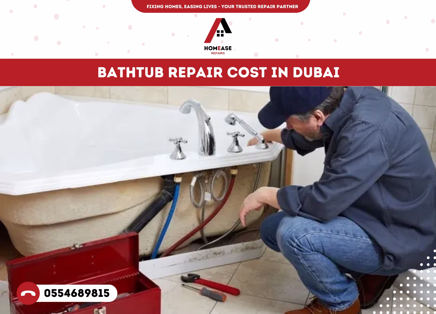 Bathtub Repair Cost in Dubai