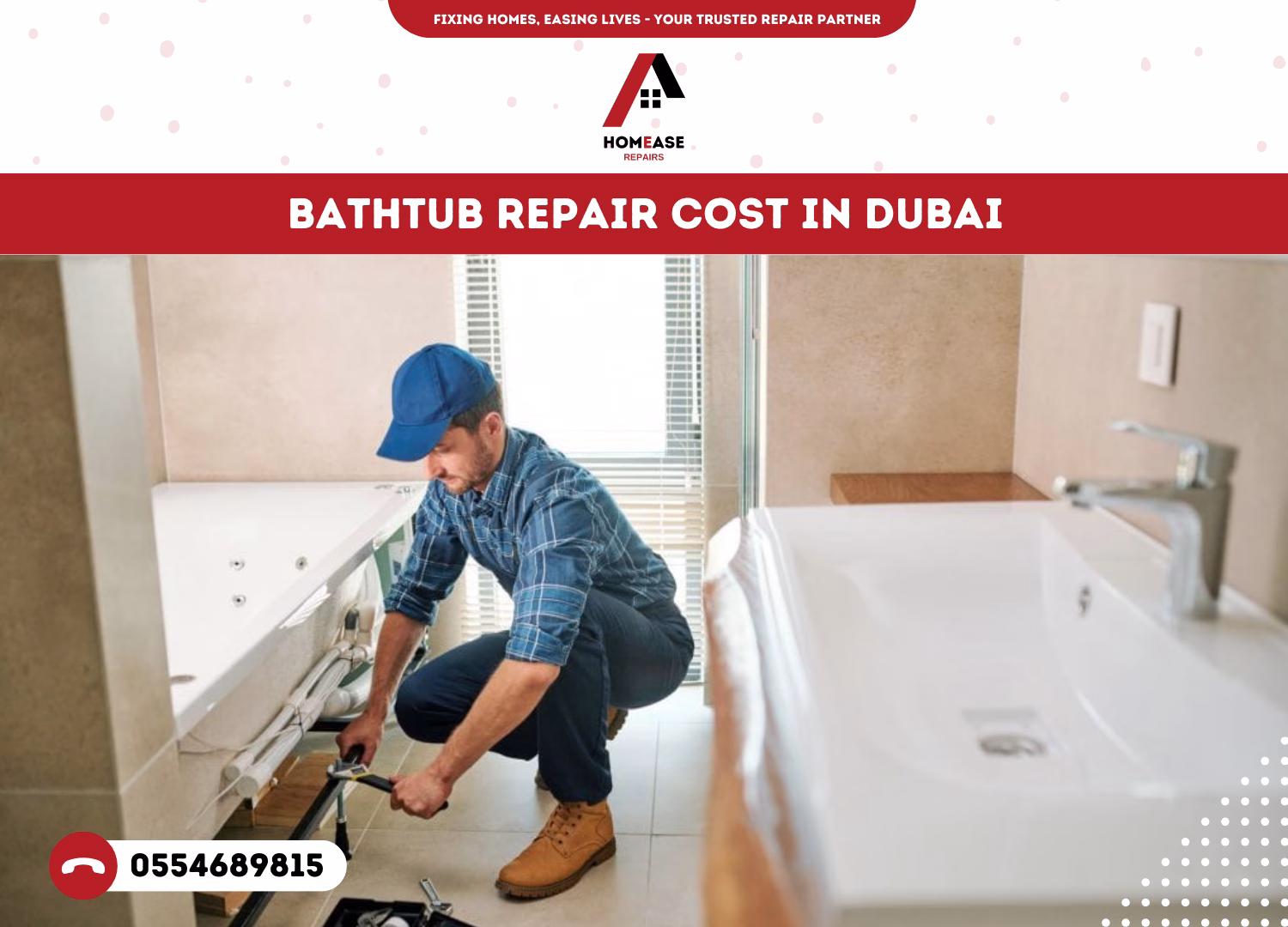 Bathtub Repair Cost in Dubai