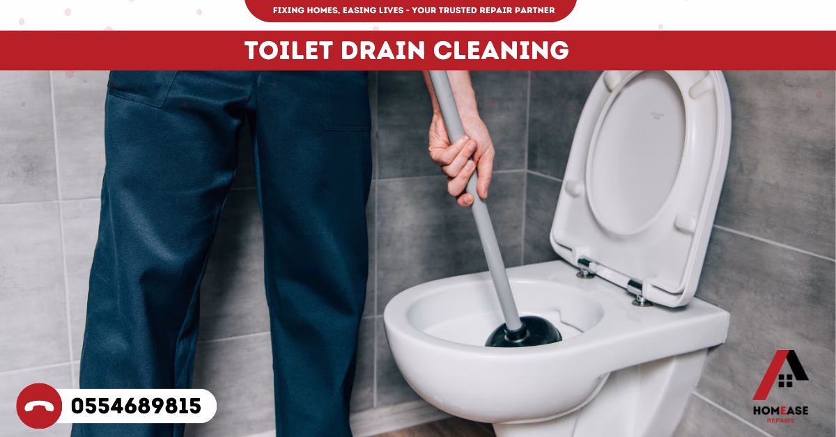 Toilet Drain Cleaning