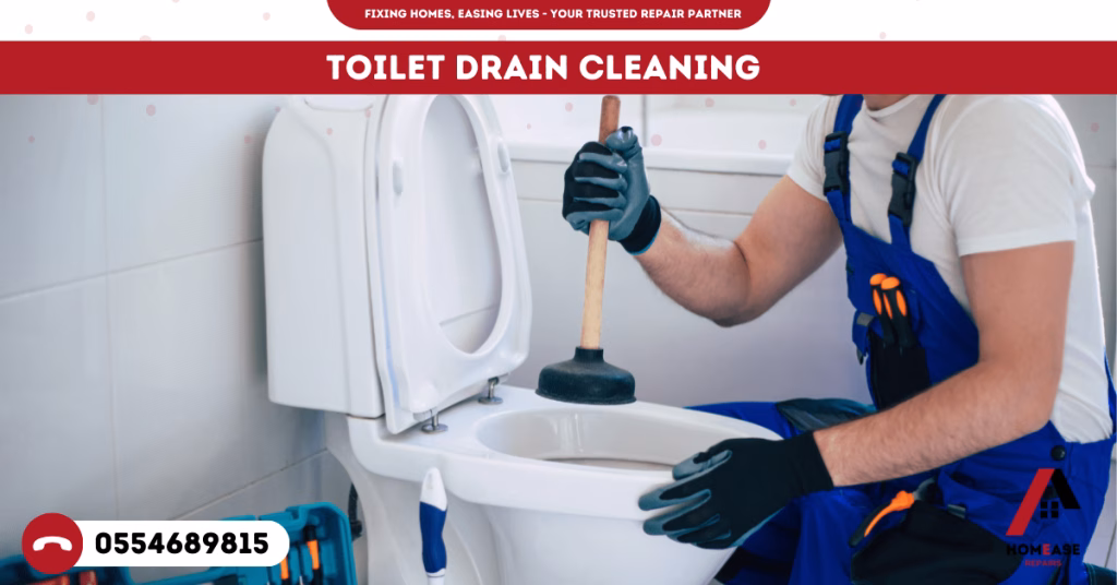 Toilet Drain Cleaning