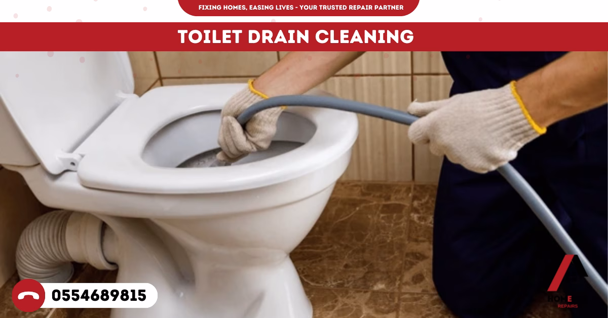 Toilet Drain Cleaning